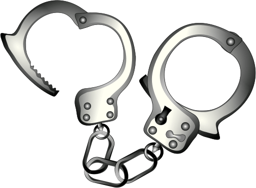 Handcuff clipart. Handcuffs open transparent png