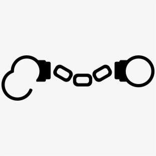 Free handcuffs cliparts silhouettes. Handcuff clipart broken
