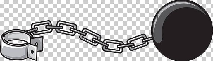Handcuff clipart chain. Ball and png auto