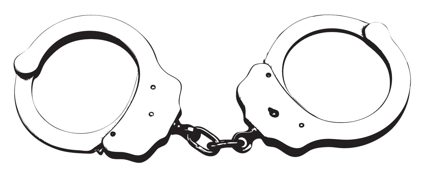 Handcuffs coloring pages best. Handcuff clipart cuffed hand