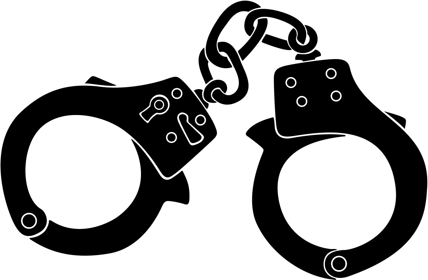 Handcuffs clipart item. Free pic of download
