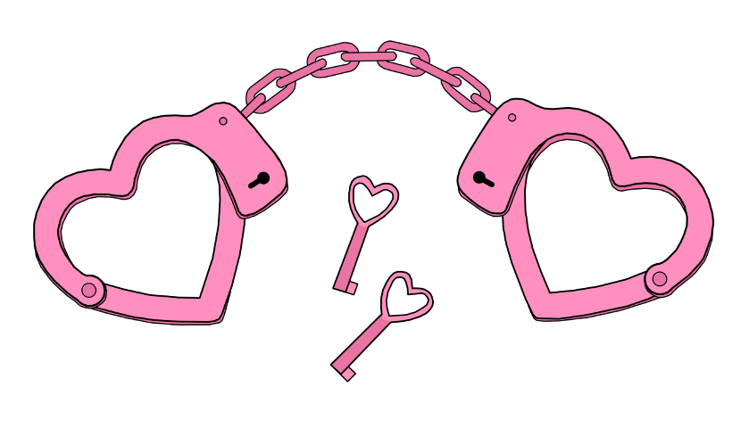 Handcuffs clipart fuzzy. Popular and trending stickers
