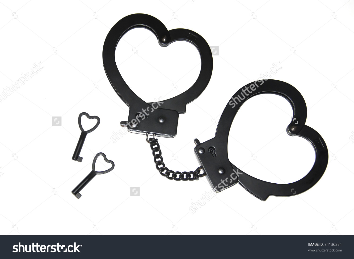 Handcuffs and key clip. Handcuff clipart heart