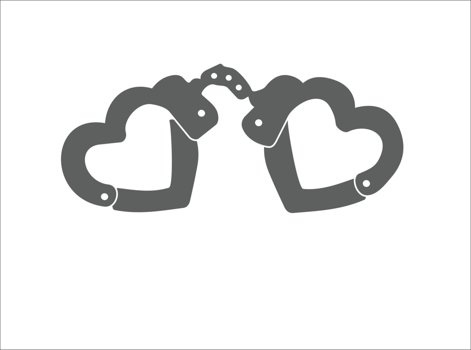 handcuffs clipart heart