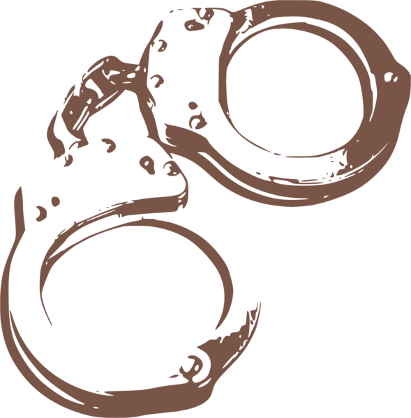 handcuffs clipart chain