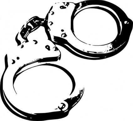 Handcuffs clipart. Free and vector graphics