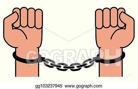 Vector stock on the. Handcuffs clipart criminal
