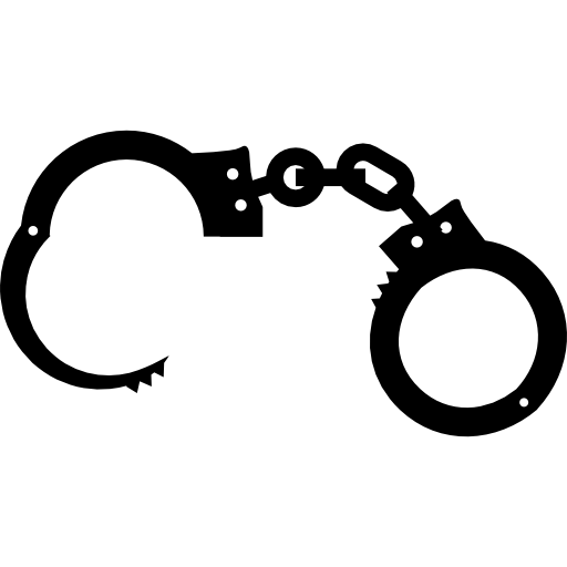 Icons free download . Handcuffs clipart icon