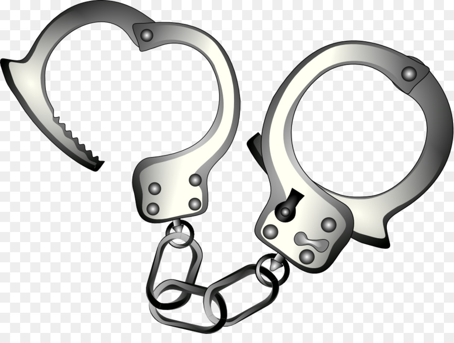 Handcuffs clipart police. Cartoon png download free