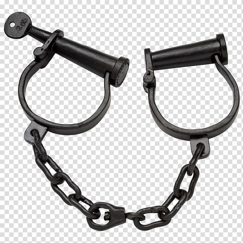 Close up of hand. Handcuffs clipart shackles