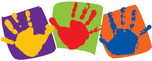 Handprint clipart childcare. Free download clip art