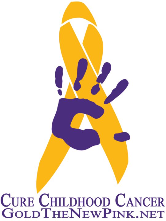 Handprint clipart childhood cancer. I will lift my