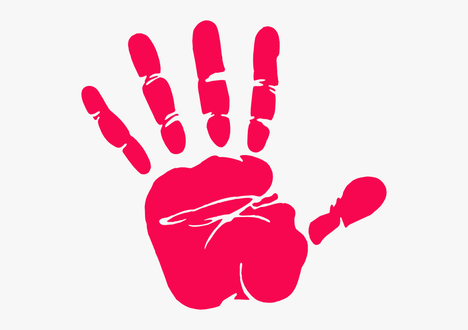 handprint clipart hand impression