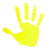 Free painted hands cliparts. Handprint clipart paint