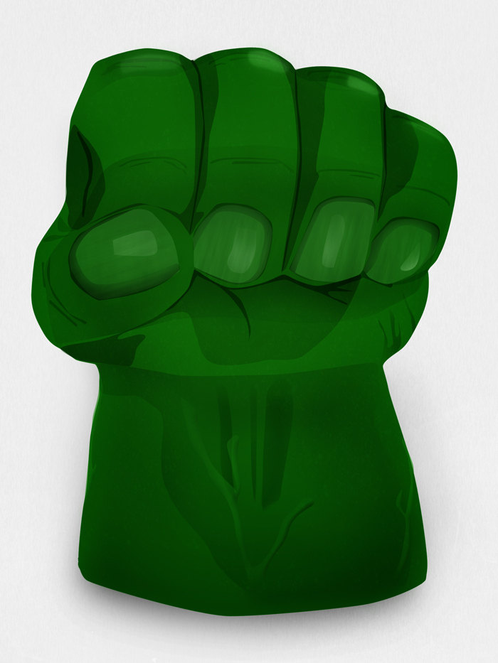 hulk clipart hands