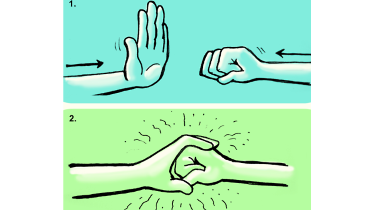 How to almost always. Handshake clipart clasped hand