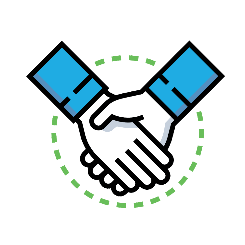 Handshake clipart commitment. Our process h recruiting