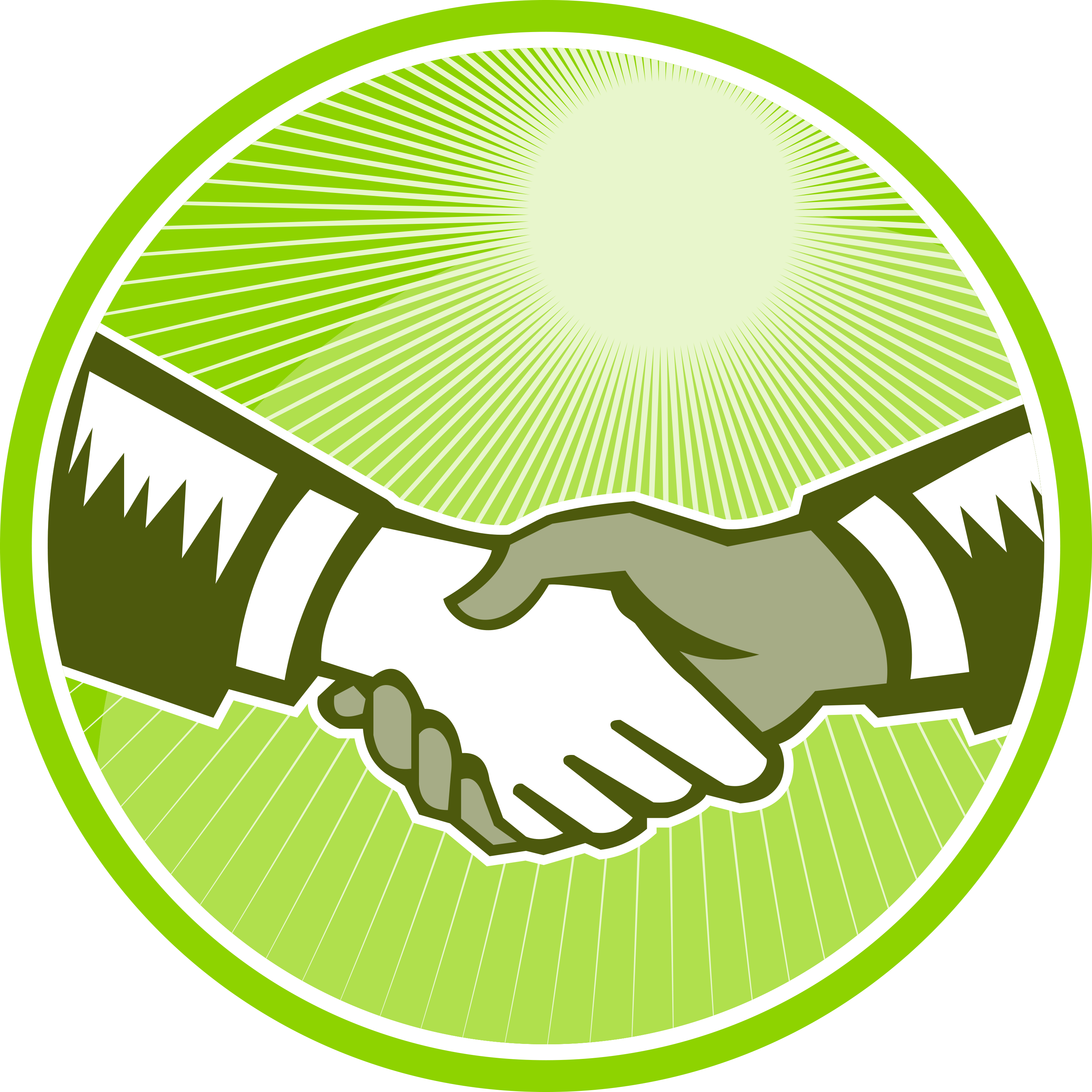 Why you shouldn t. Handshake clipart green