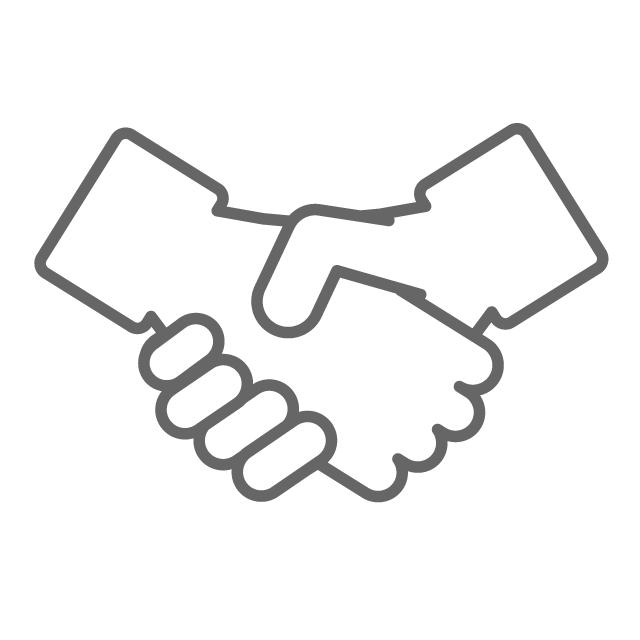 handshake clipart illustrated