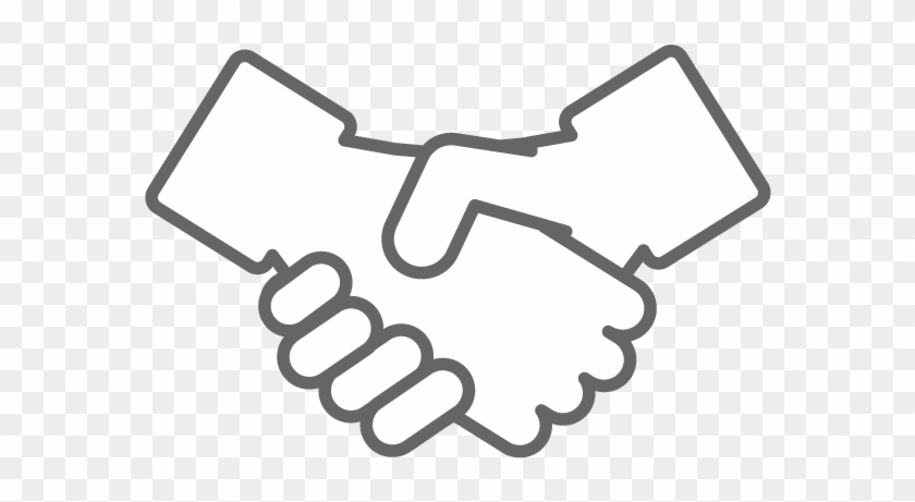 handshake clipart illustrated