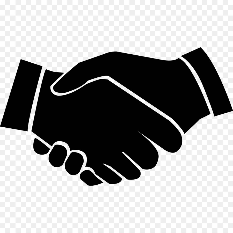 handshake clipart illustrated