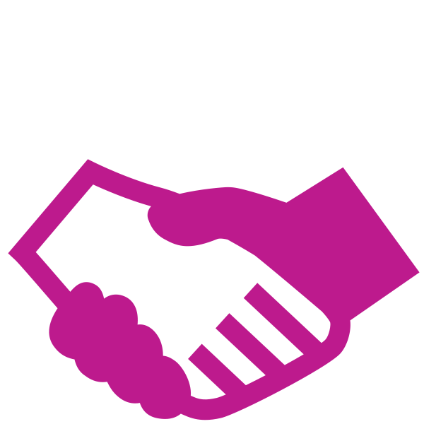 Handshake clipart partnership. Corporate partnerships mission australia