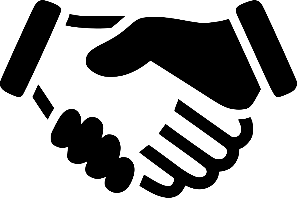 handshake clipart svg