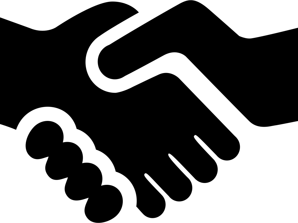 handshake clipart svg