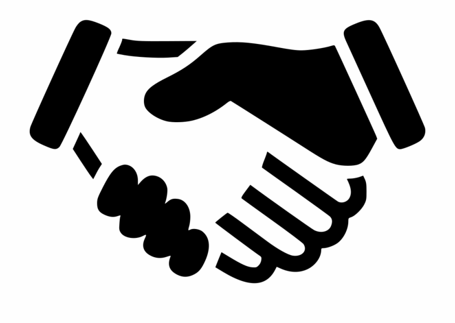 Handshake clipart transparent background. Icon png download 