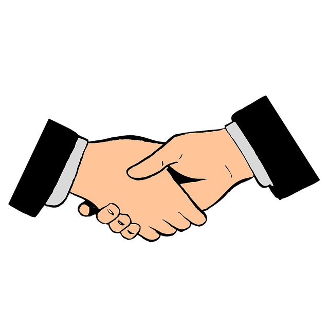 Handshake clipart welcome. Free photo introduction sticker