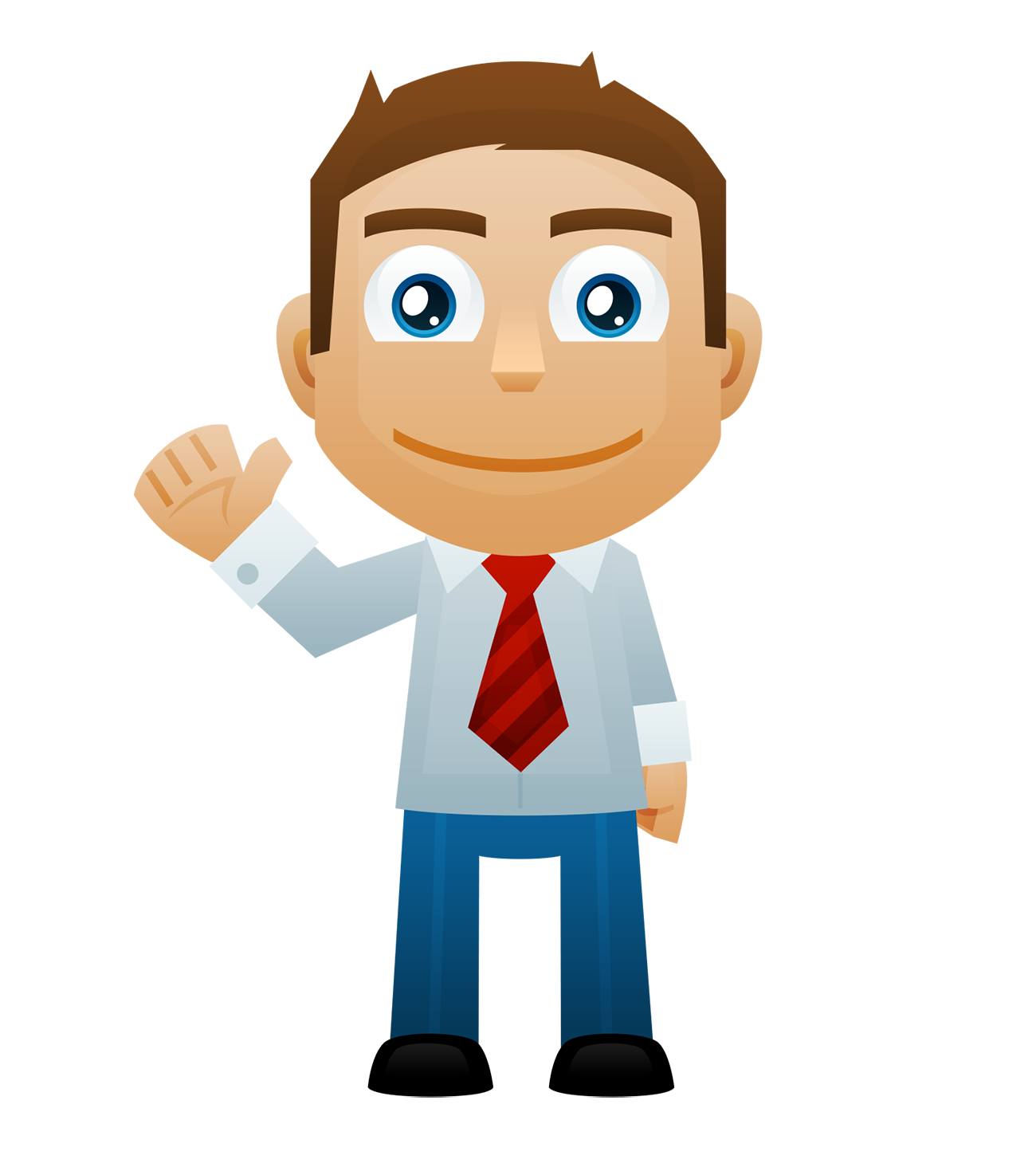 handwriting clipart focused person