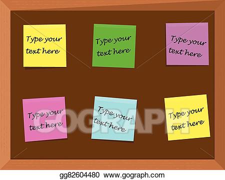 notes clipart information board