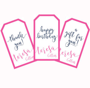 Handwritten script name personalized. Handwriting clipart personalization