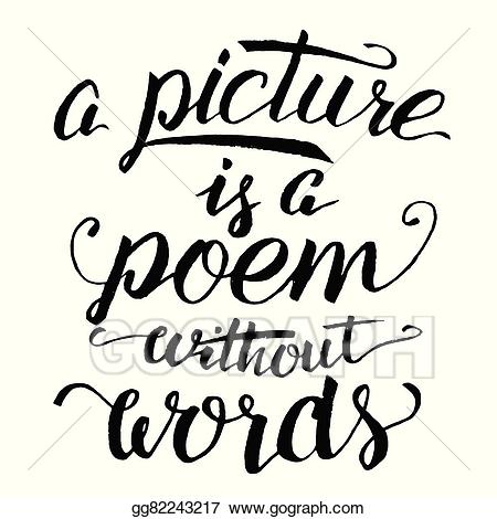 poem clipart calligraphy