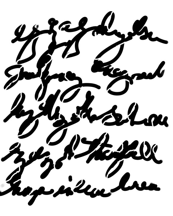 handwriting clipart scribble