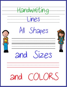 Handwriting clipart teaching writing. Lines clip art commercial
