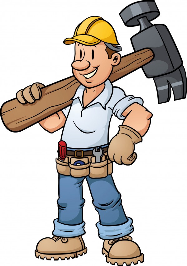 handyman clipart constructor