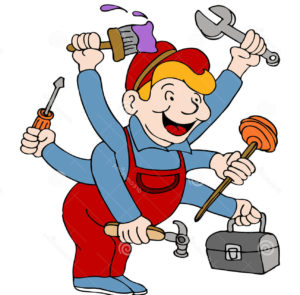 handyman clipart hire