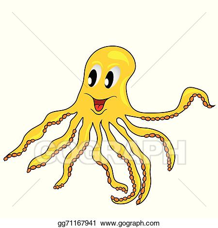 Handyman clipart octopus. Vector stock ocean clip