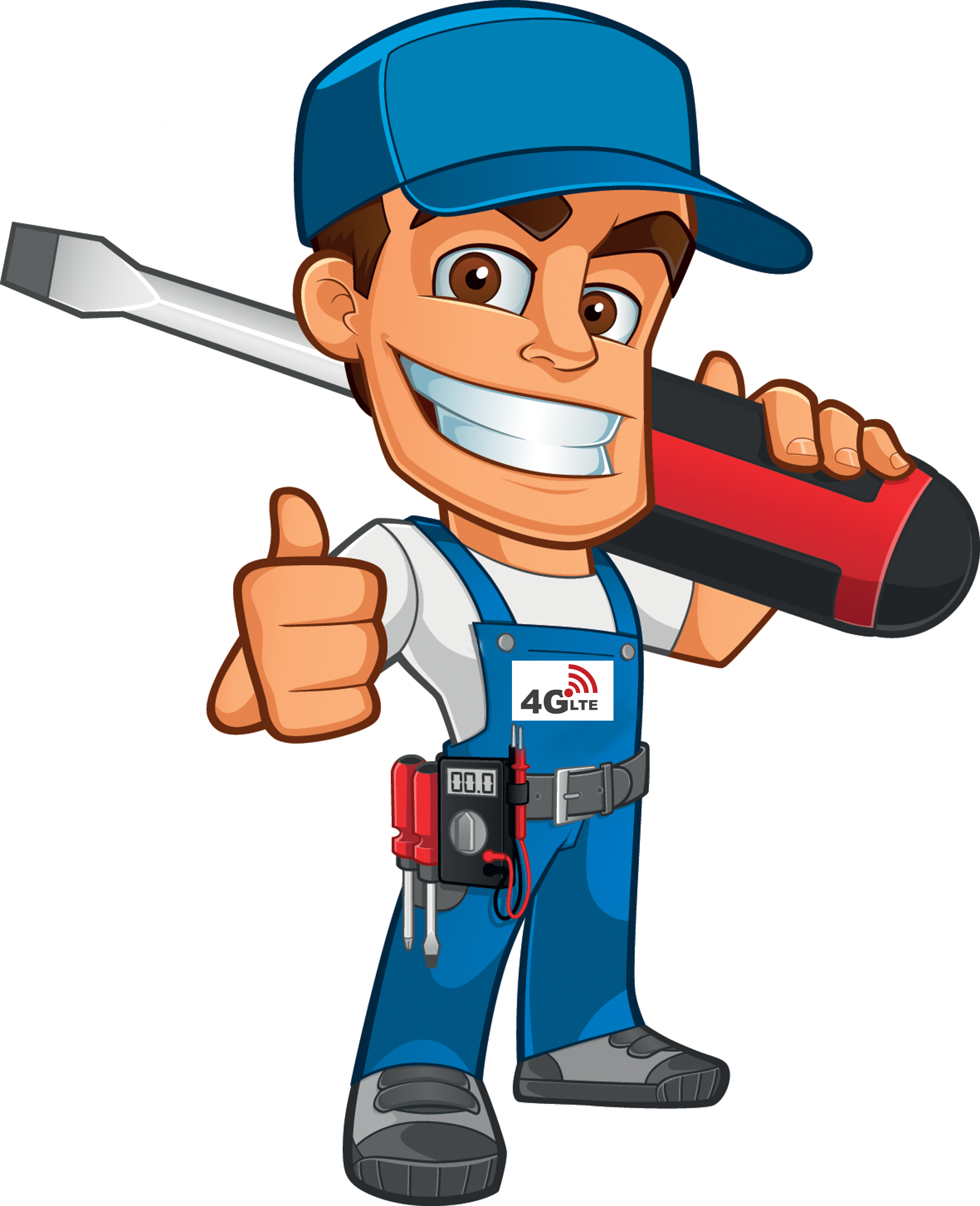 Handyman clipart repair man, Handyman repair man Transparent FREE for ... image