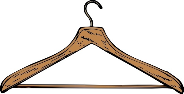 hanger clipart girly clothes