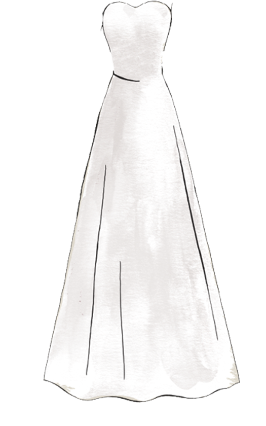 hanger clipart long gown