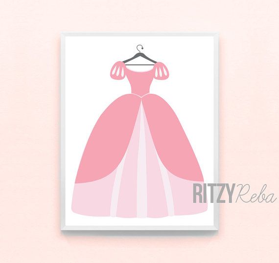 hanger clipart princess dress