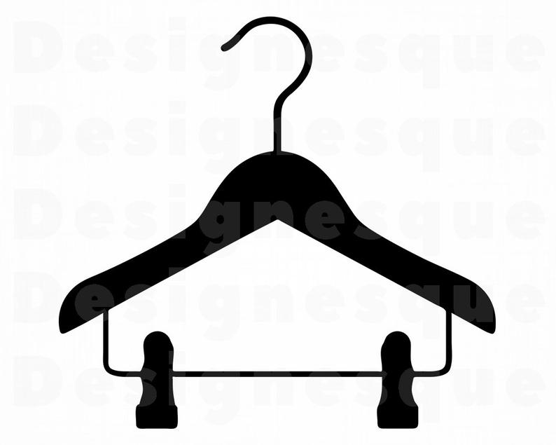 hanger clipart silhouette