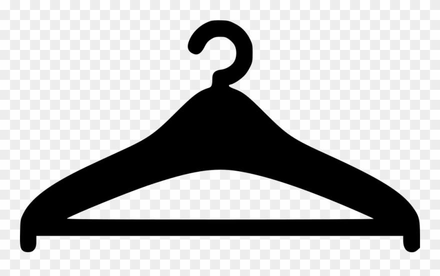 Hanger clipart svg. Clothes file png icon
