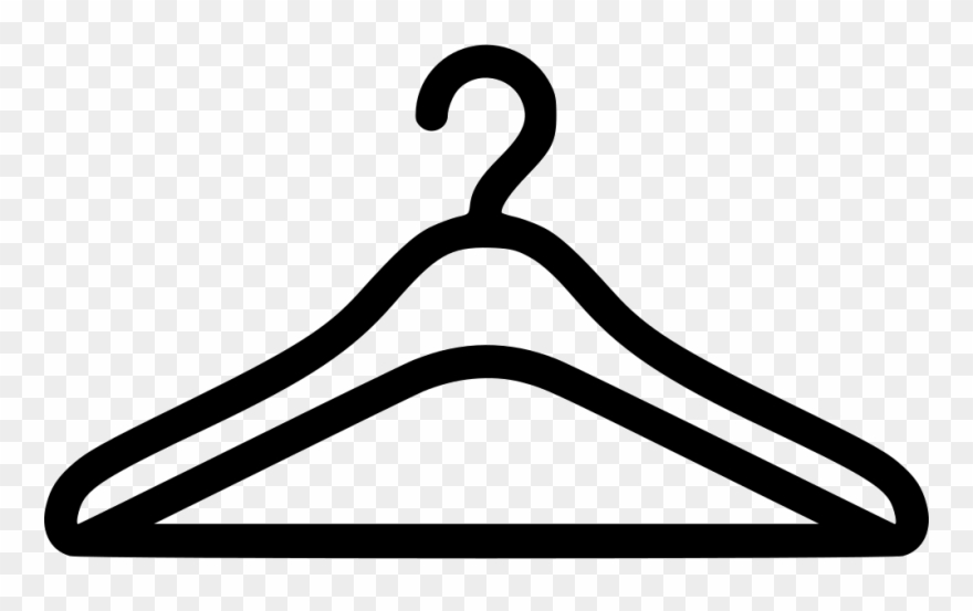 Fashion wardrobe png icon. Hanger clipart svg