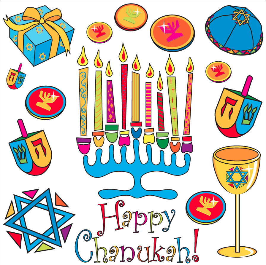 hanukkah clipart hanukkah celebration