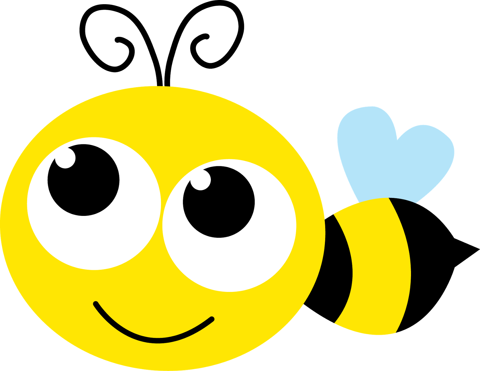 happiness clipart bee