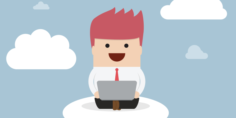 How working from home. Happiness clipart business worker