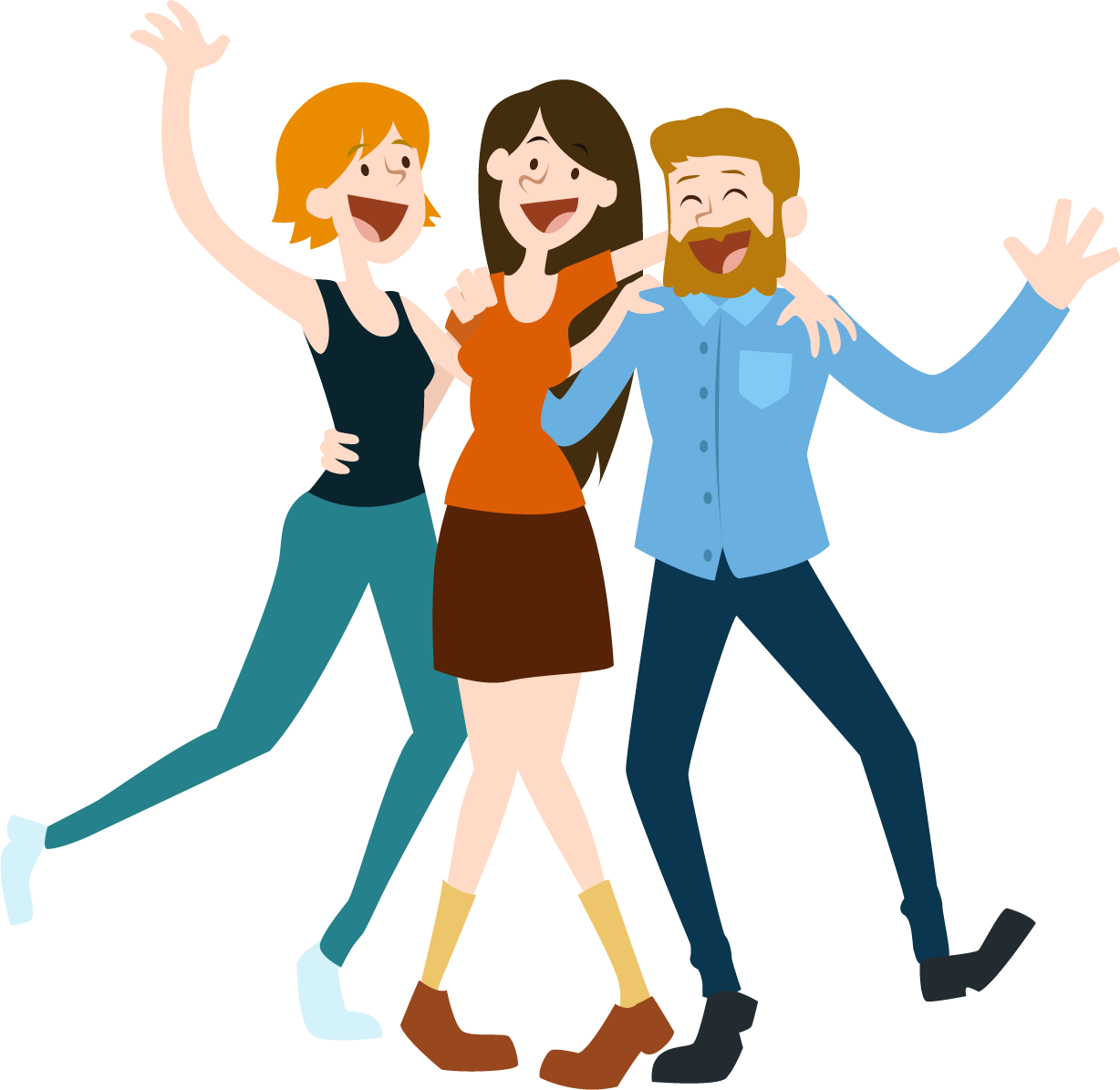 Social media person clip. Happiness clipart happy
